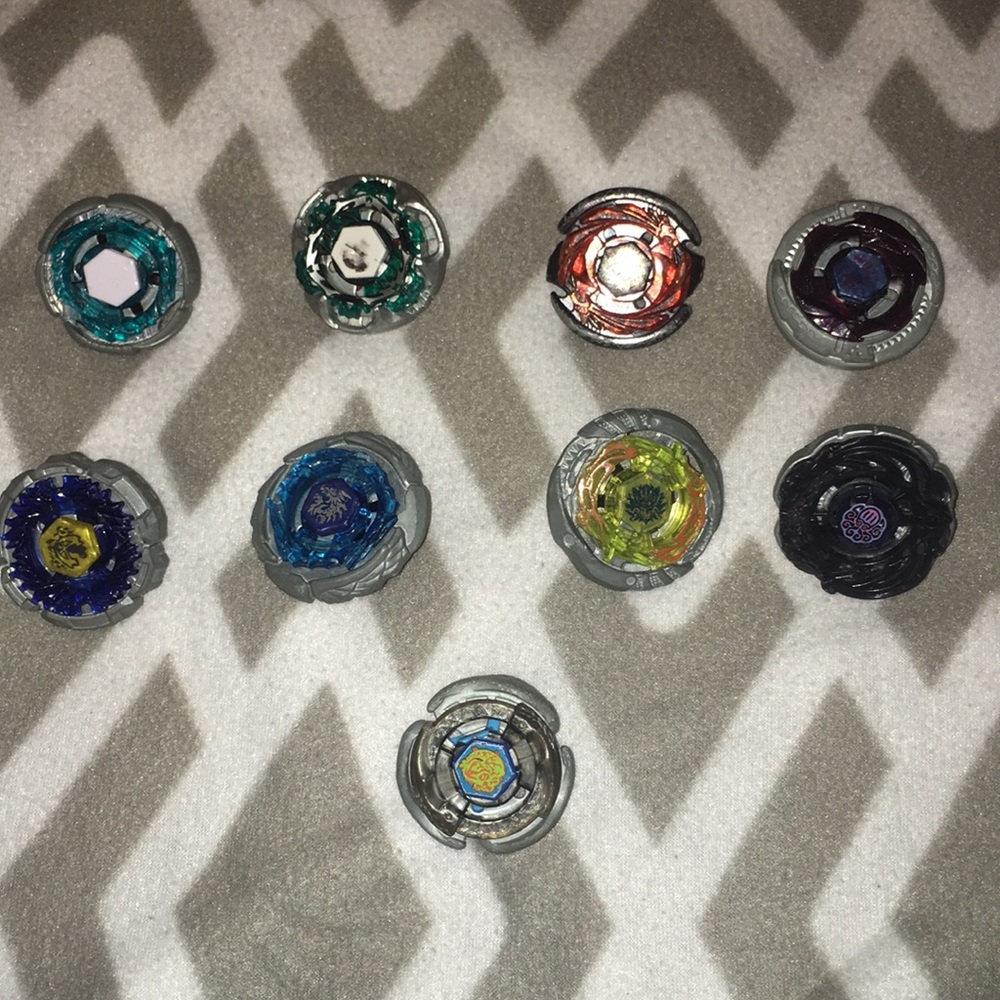 A boat load of beyblades metal fury
